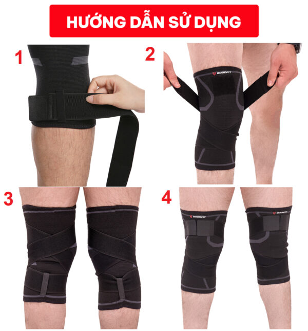 Bó gối thể thao GoodFit 2 trong 1 GF511K